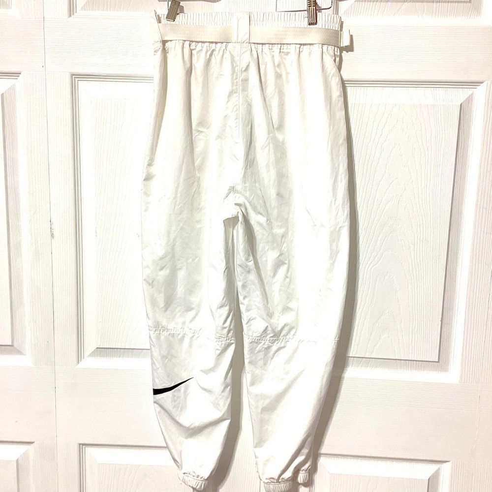 Nike White Pants with Black Logo - Picture 7 of 13